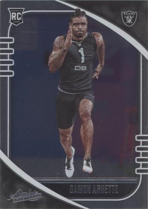 2020 Panini Absolute Damon Arnette #123