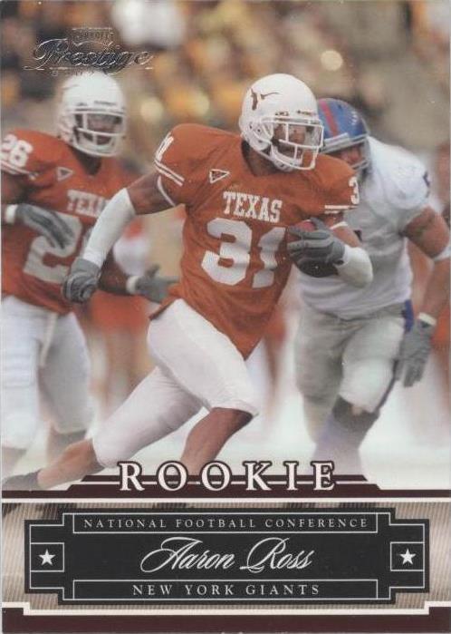 2007 Playoff Prestige Aaron Ross #197