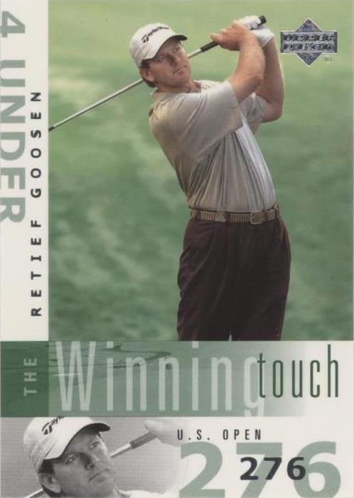 2002 Upper Deck - Retief Goosen #WT3