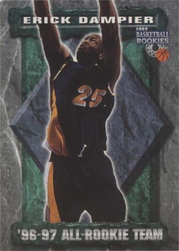 1997 Score Board Rookies - Erick Dampier #81