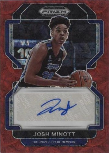 2022-23 Panini Prizm Draft Picks - Josh Minott #DP-JMI