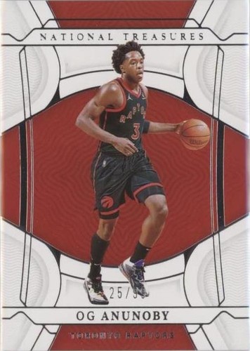 2021-22 Panini National Treasures - OG Anunoby #90