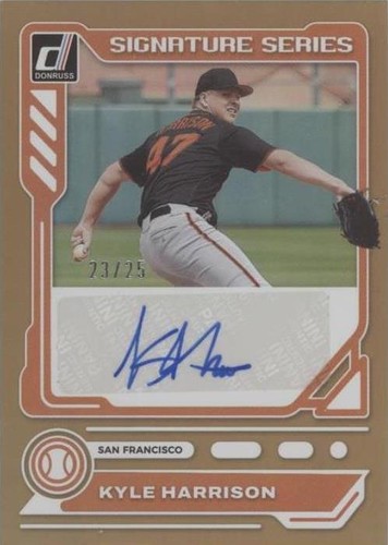 2024 Panini Prizm Sensational Signatures Kyle Harrison #SS