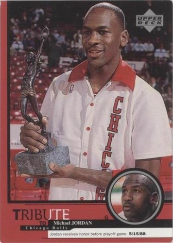 1998-99 Upper Deck Tribute to Michael Jordan - Michael Jordan #8