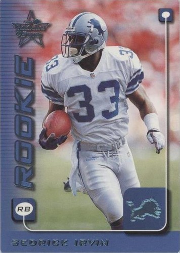 1999 Leaf Rookies & Stars Sedrick Irvin #243