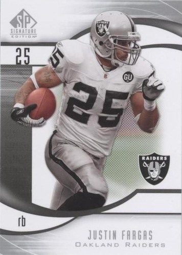 2009 SP Signature Edition Justin Fargas #54