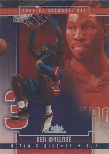 2003-04 Fleer Showcase - Ben Wallace #5