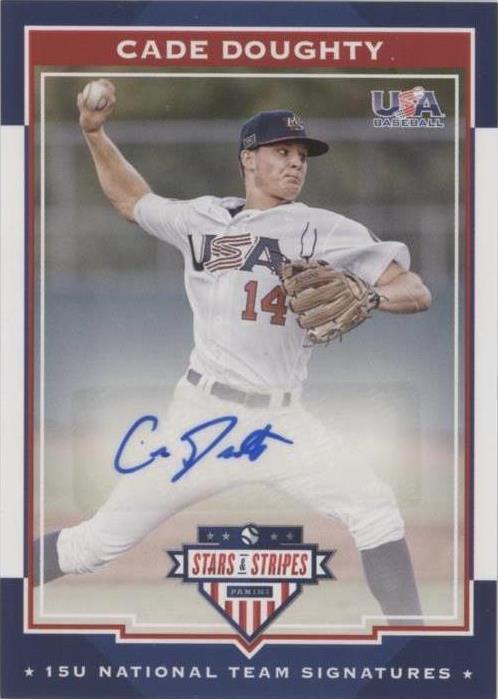 2017 Panini USA Baseball Stars & Stripes - Cade Doughty #7
