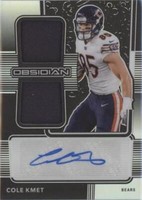2020 Panini Obsidian Cole Kmet #RJI-18