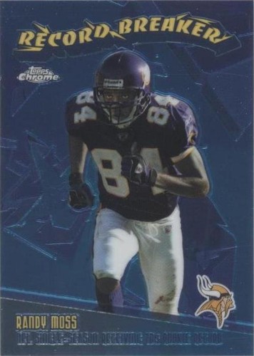 2003 Topps Chrome Randy Moss #RB18