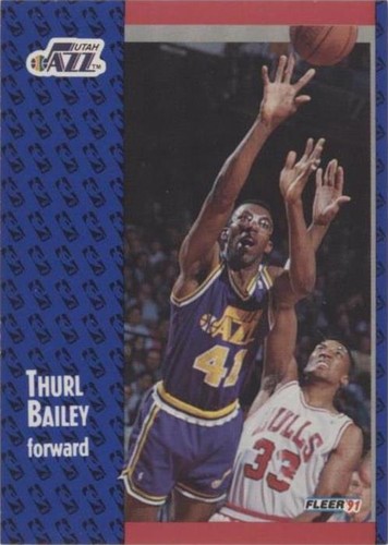 1991-92 Fleer - Thurl Bailey #197