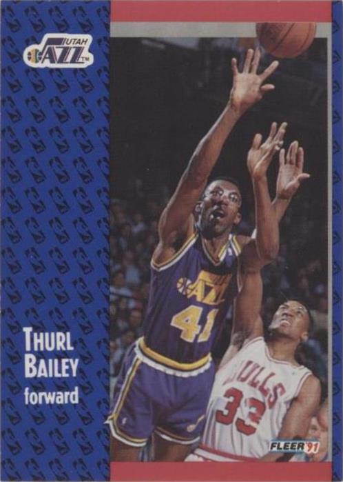 1991-92 Fleer - Thurl Bailey #197