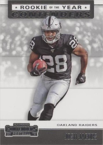 2019 Panini Contenders Josh Jacobs #RYA-JJ