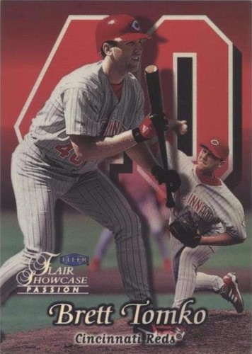 1999 Flair Showcase - Brett Tomko #110