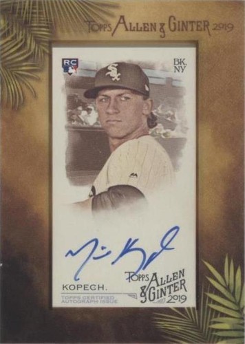 2019 Topps Allen & Ginter - Michael Kopech #MA-MK