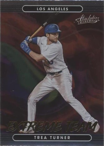 2022 Panini Absolute - Trea Turner #ET-2