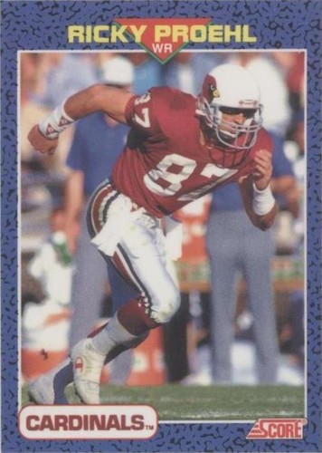 1991 Score Young Superstars Ricky Proehl #8
