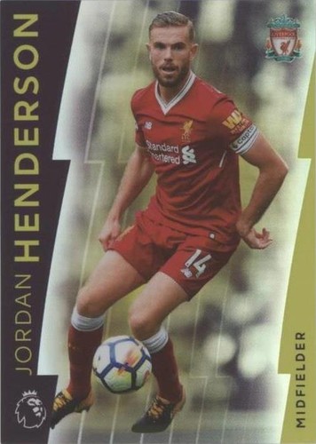 2017-18 Topps Premier League Platinum Jordan Henderson #50