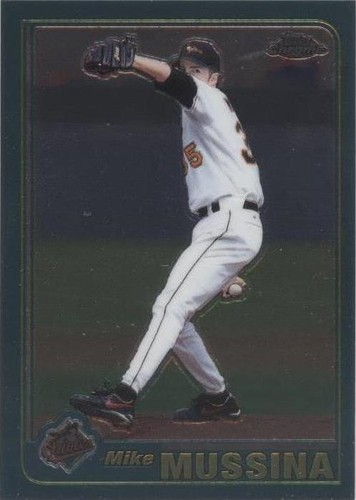 2001 Topps Chrome - Mike Mussina #24