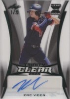 2020 Leaf Trinity - Zac Veen #CA-ZV1