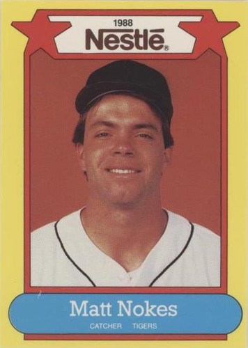 1988 Nestle - Matt Nokes #41