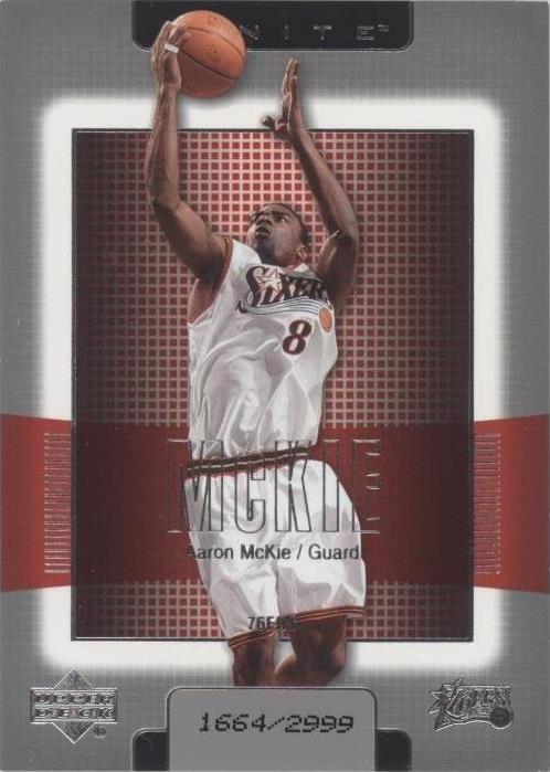 2003-04 Upper Deck Finite - Aaron McKie #143