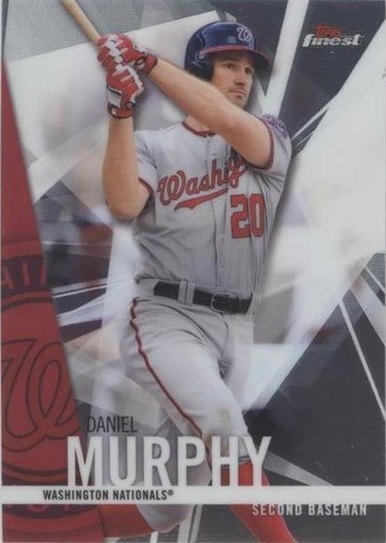 2017 Topps Finest - Daniel Murphy #108