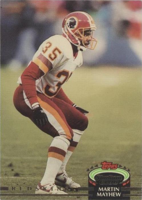 1992 Topps Stadium Club Martin Mayhew #63