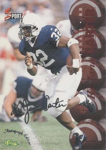 1995 Classic 5 Sport Signings Ki-Jana Carter #S31
