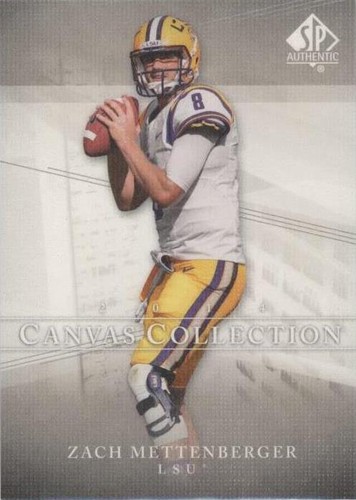 2014 SP Authentic Zach Mettenberger #C-25