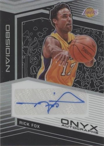 2019-20 Panini Obsidian - Rick Fox #OA-RFX