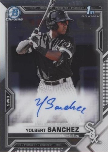 2021 Bowman - Yolbert Sanchez #CPA-YSA