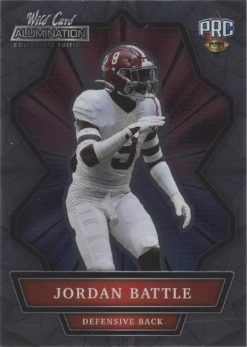 2021 Wild Card Alumination NIL Collegiate Edition Jordan Battle #ANBC-41
