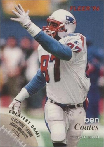 1996 Fleer Ben Coates #83
