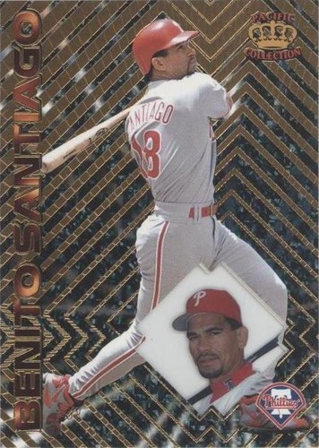 1997 Pacific Crown Collection Prism - Benito Santiago #131