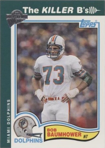 2004 Topps All-Time Fan Favorites Bob Baumhower #3