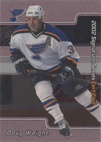 2001-02 In the Game Be A Player Signature Series - Doug Weight #C-12