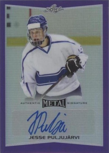 2015-16 Leaf Metal - Jesse Puljujarvi #BA-JP1