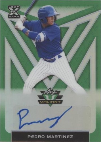 2020 Leaf Valiant - Pedro Martinez #BA-PM1