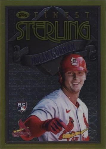 2023 Topps Finest Flashbacks - Nolan Gorman #153