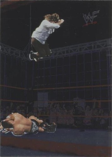 2000 Comic Images WWF No Mercy - Ken Shamrock Mankind The Rock #53