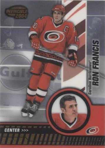 2003-04 Pacific Invincible - Ron Francis #15