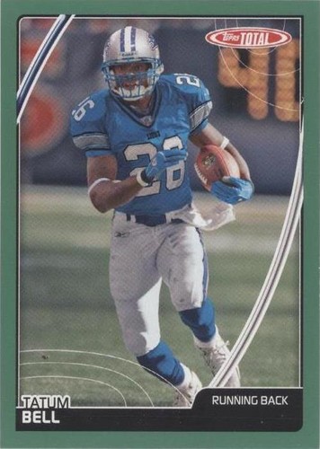 2007 Topps Total Tatum Bell #123