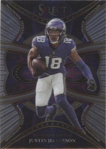 2021 Panini Select Justin Jefferson #PHE-23