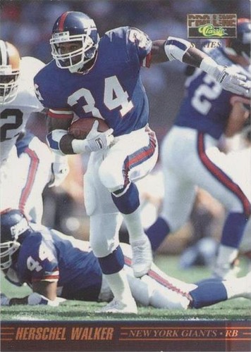 1995 Classic Pro Line Series II Herschel Walker #II-43