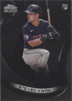 2022 Topps Chrome Black - Steven Kwan #24