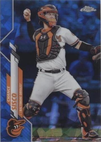 2020 Topps Chrome Sapphire Edition - Chance Sisco #187