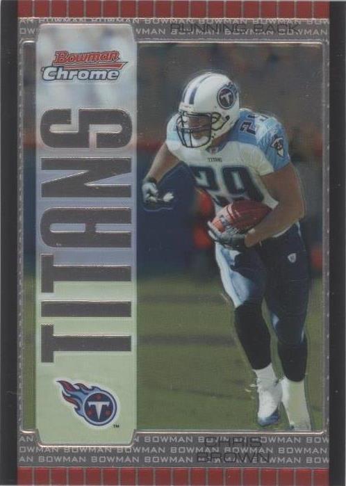 2005 Bowman Chrome Chris Brown #34