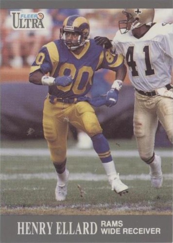 1991 Fleer Ultra Henry Ellard #185