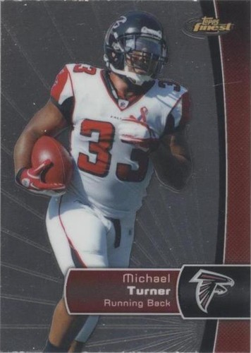 2012 Topps Finest Michael Turner #87